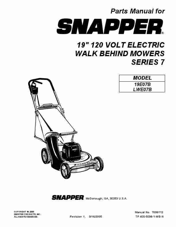 Snapper Lawn Mower LWE07B-page_pdf